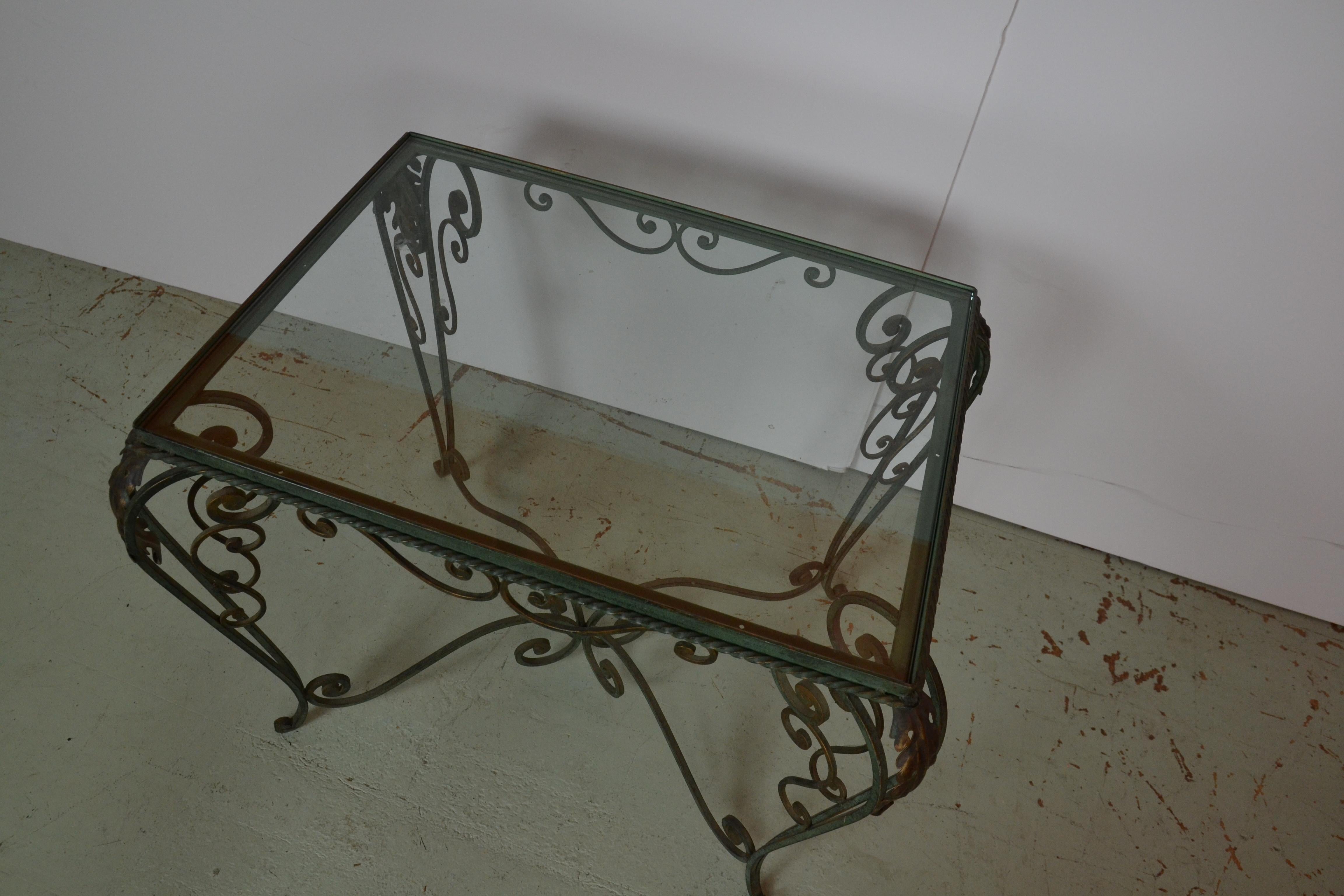 American Iron and Glass End / Coffee Table