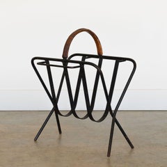 Porte-revues dans le style de Jacques Adnet