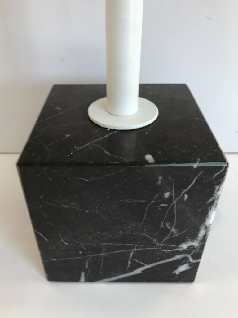 Iron and Marble Magazine Rack, in the Manner of Josef Hoffmann For Sale ...