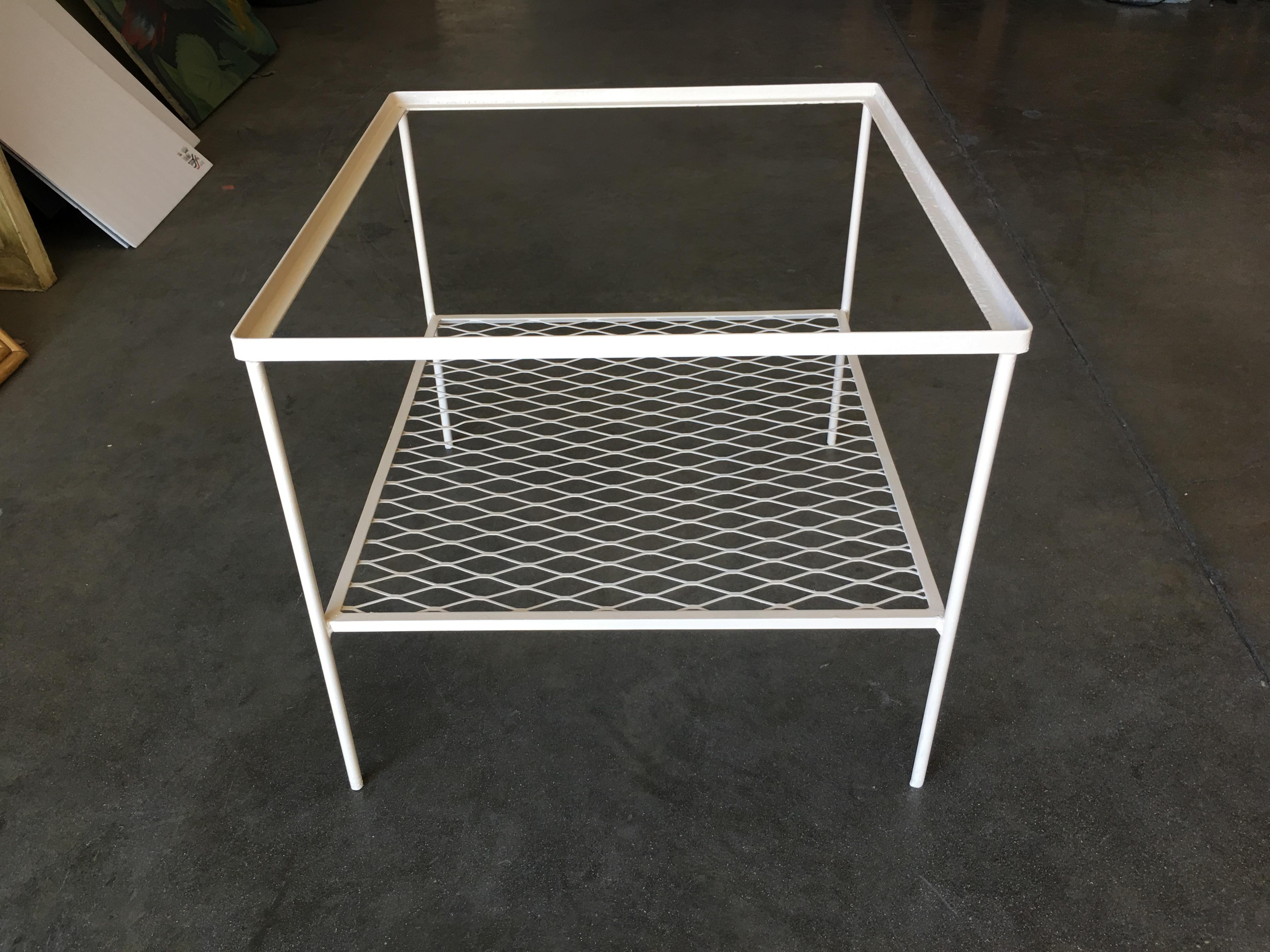 mesh coffee table
