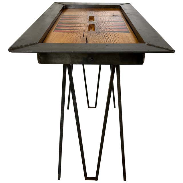 Vintage Monumental Wood Scrabble Board Game Table For Sale at 1stDibs