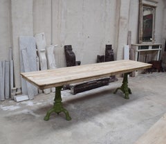 Tavolo in ferro e Oak