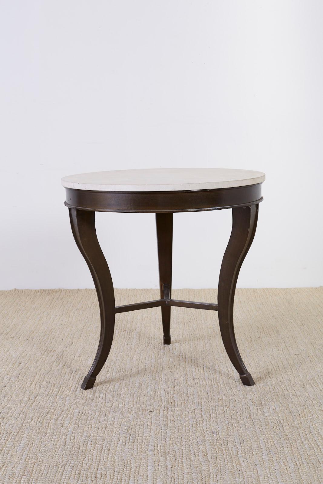 centre table with stone top