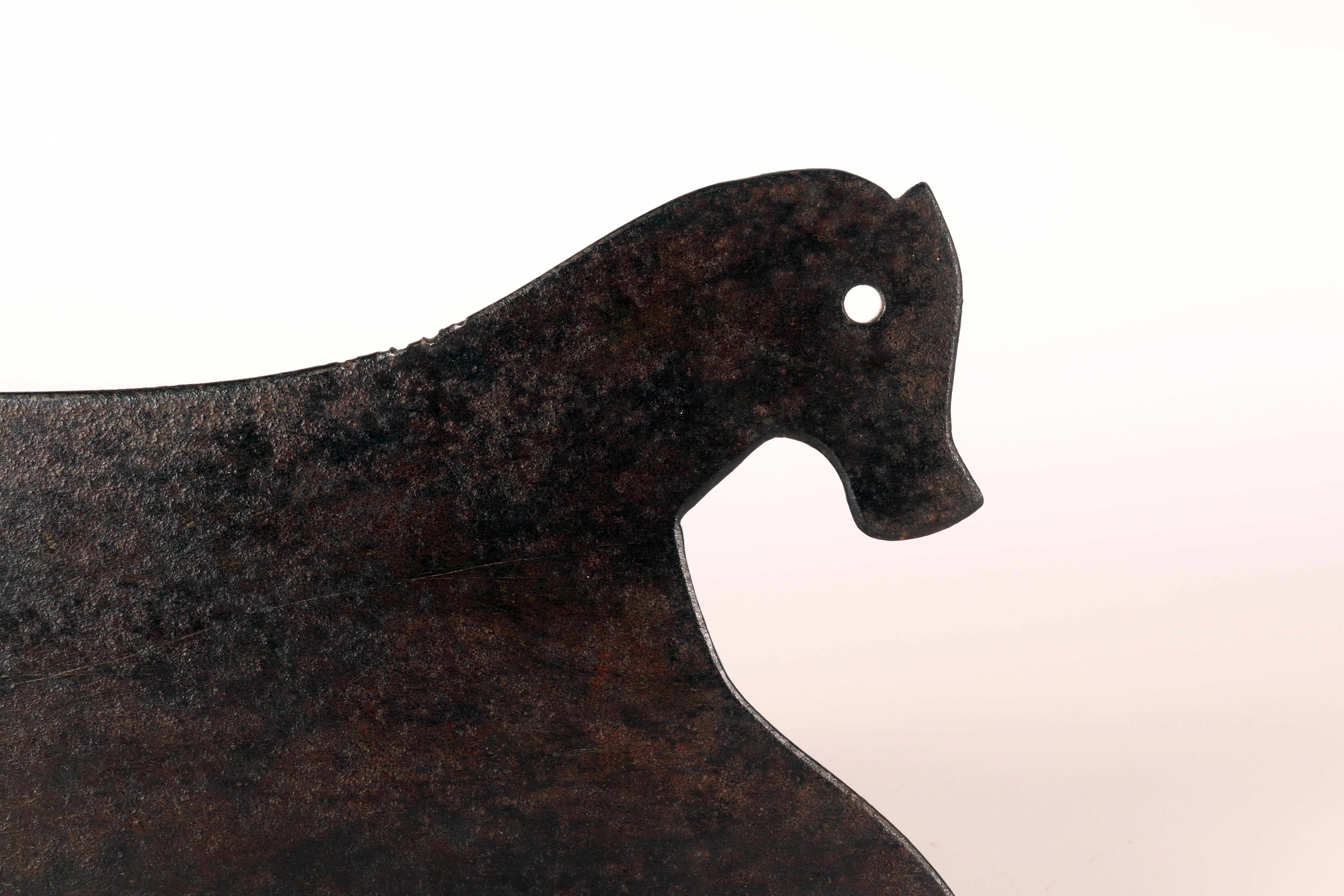 Iron and wood horse shaped food chopper, England, 1890. For Sale 2