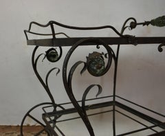 Iron Bar Cart