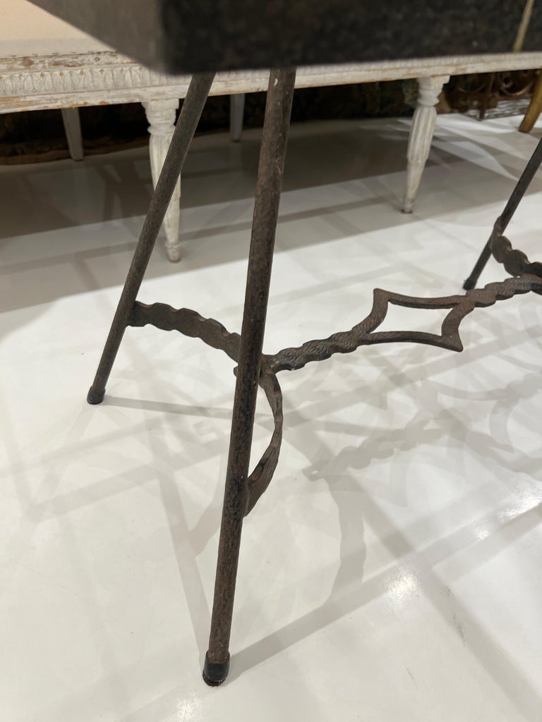 Iron Base Coffee Table For Sale at 1stDibs