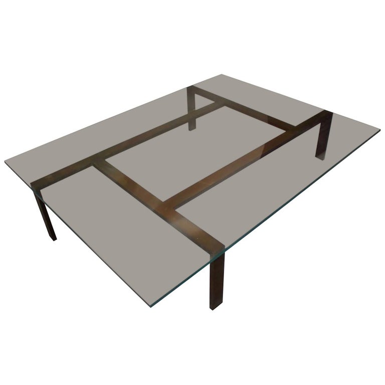 Iron Base Coffee Table For Sale at 1stDibs