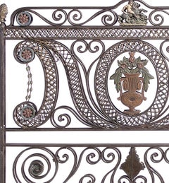 Iron bed - 19th century