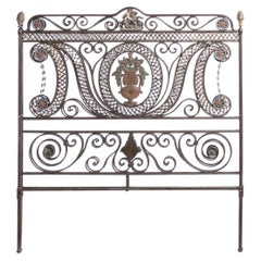 Iron bed - 19th century