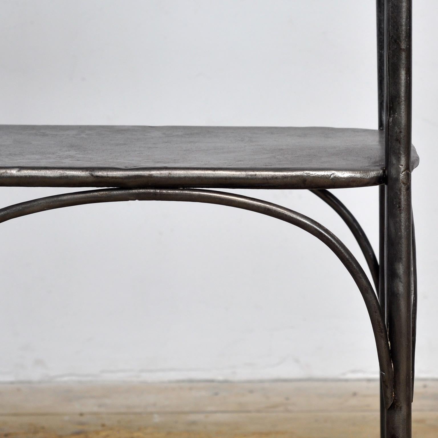 Iron Bedside Table, 1910s 1