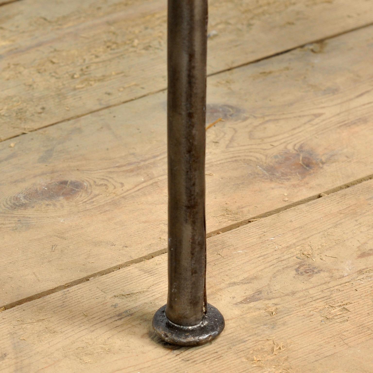 Iron Bedside Table, 1910s 2