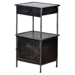 Antique Iron Bedside table, 1910s