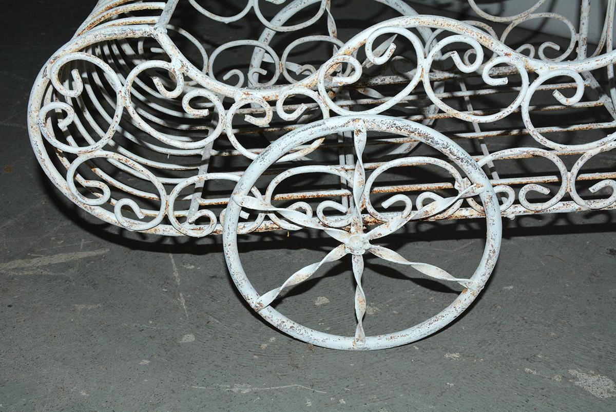 Vélo en fer Sculptural Garden Decor 2