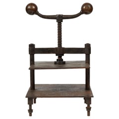 Antique Iron Book Press