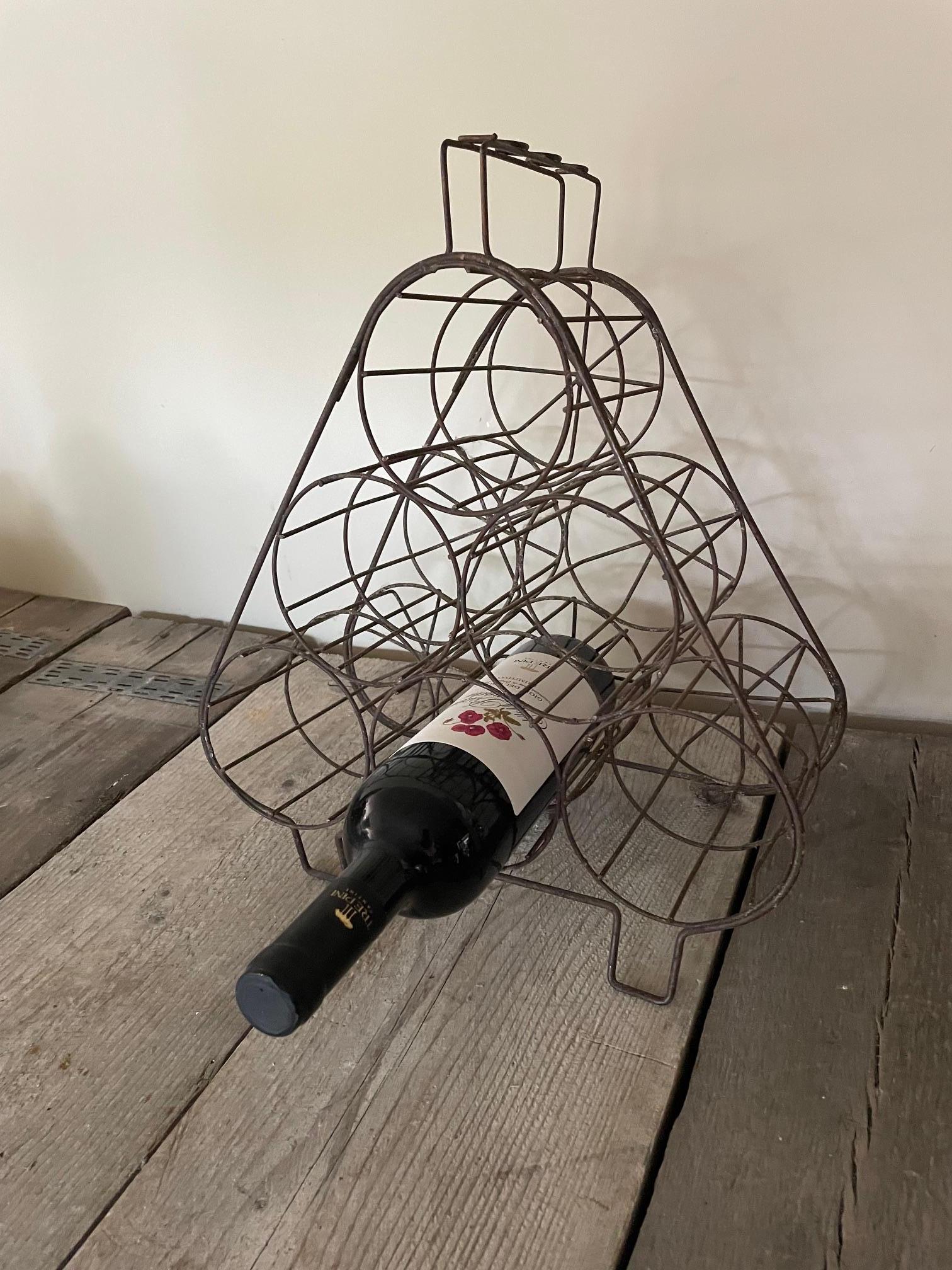 Iron bottle holder For Sale 2