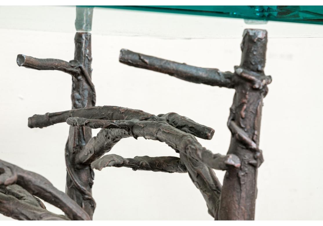 Table console à branches en fer d'après Diego Giacometti en vente 7