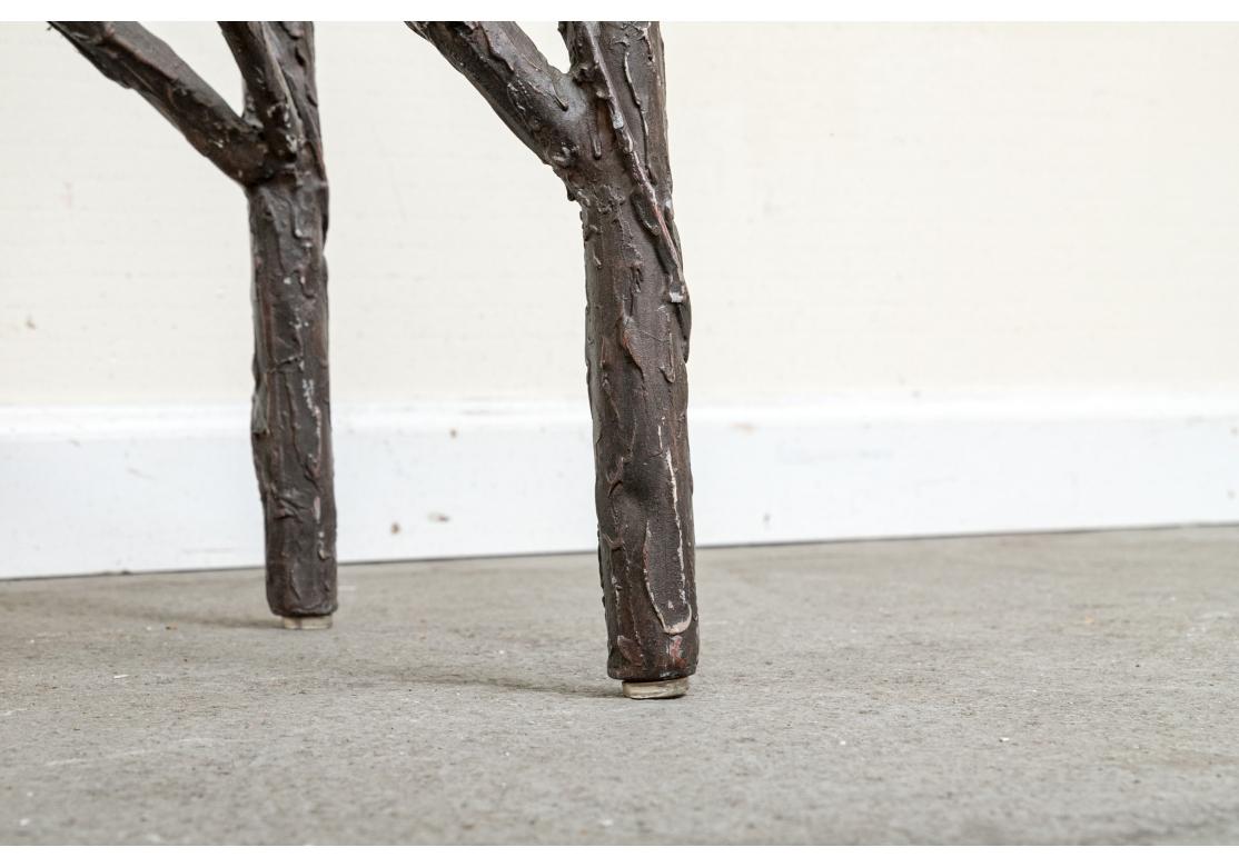 Table console à branches en fer d'après Diego Giacometti en vente 8