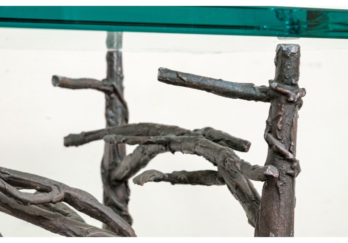 Table console à branches en fer d'après Diego Giacometti en vente 9