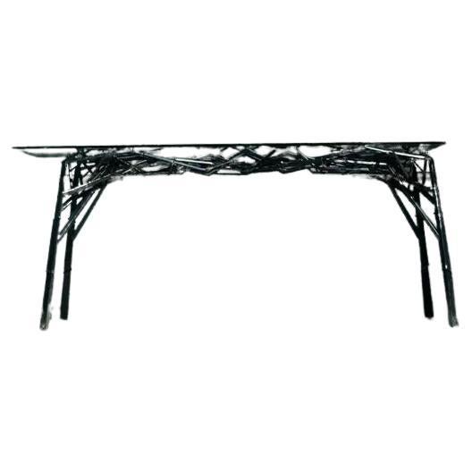 Iron Branch Sculptural Dining Table For Sale