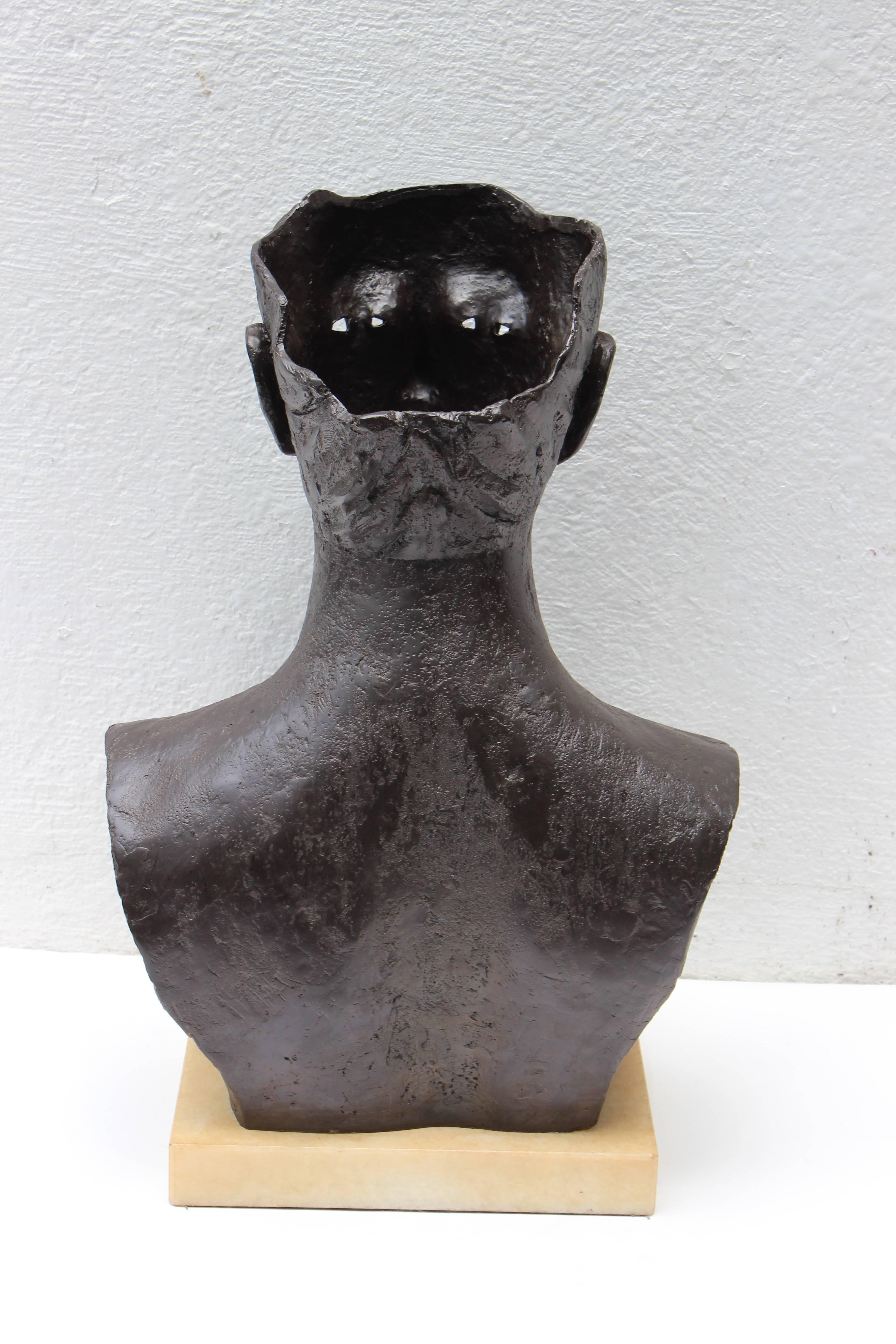 Iron Bust Sculpture 5