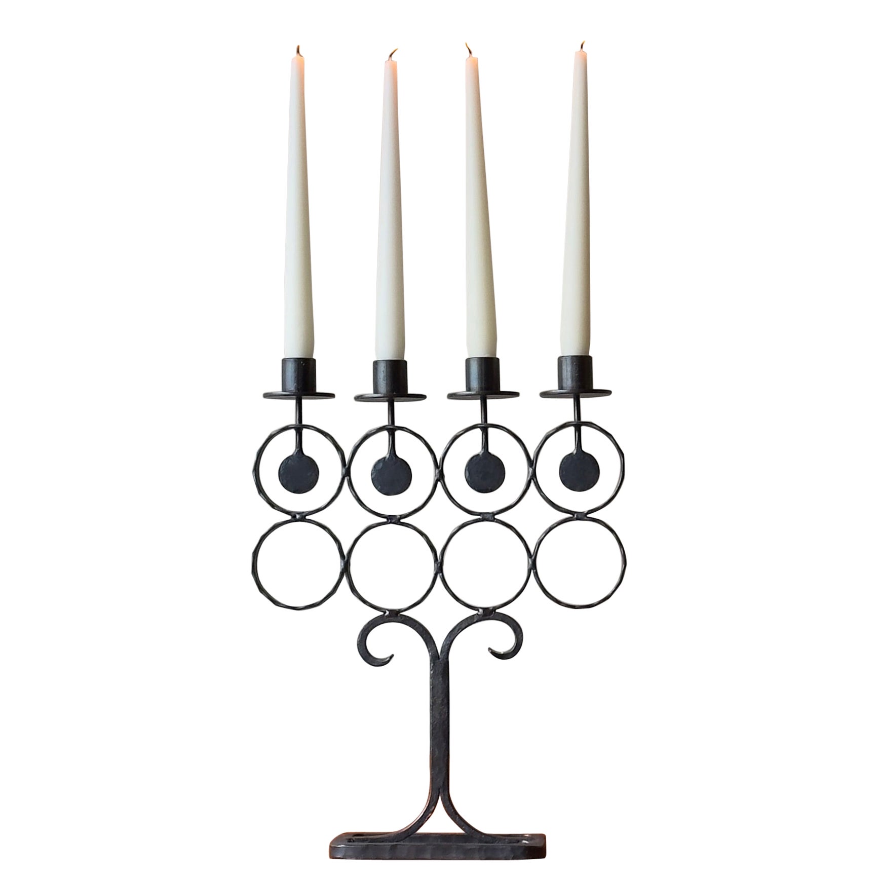 Iron Candelabra by Bertil Vallien for Bode Smide, 1960s