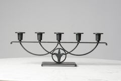Iron Candelabra by Taidetakomo Hakkarainen, early 1900s, Finland