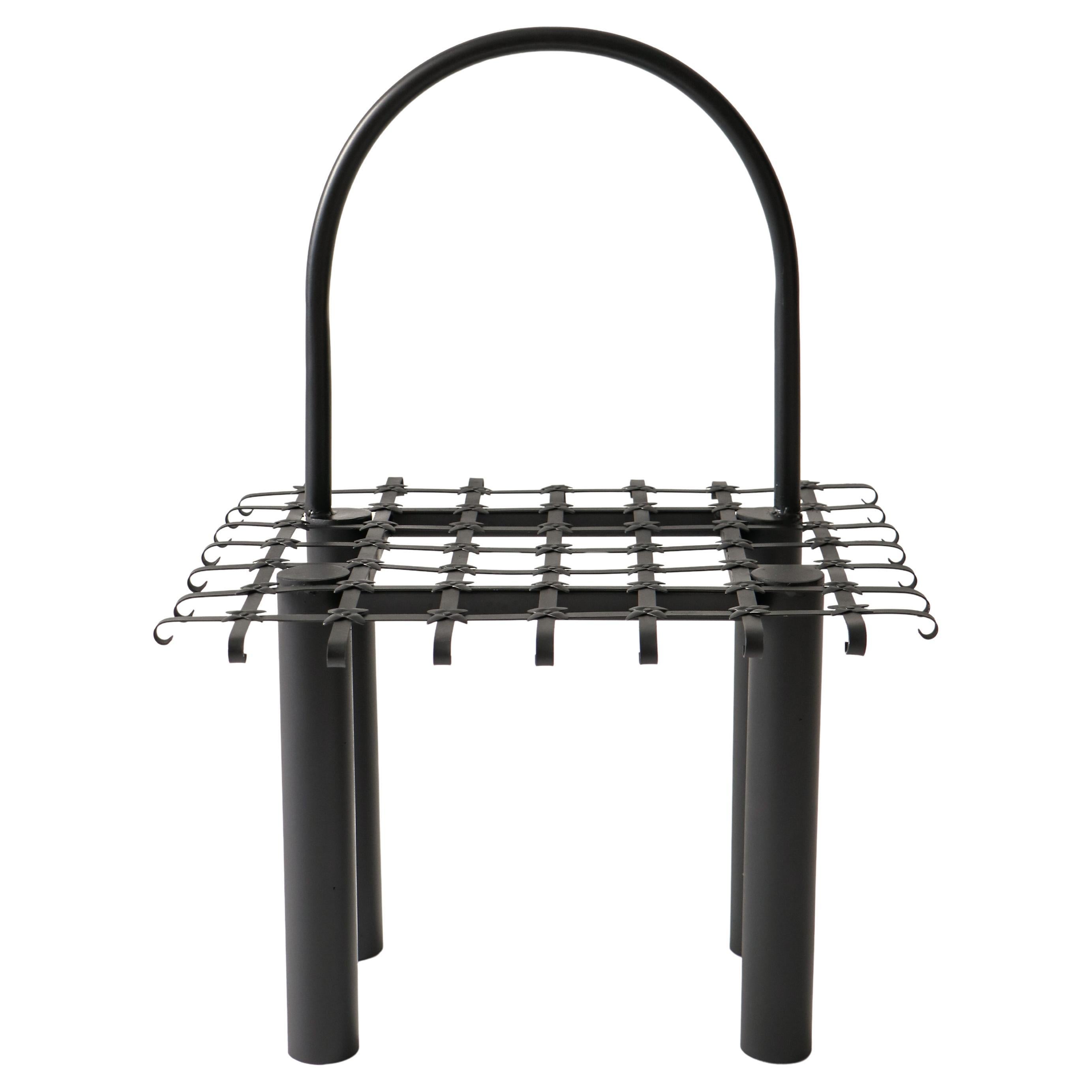 Iron Chair Black