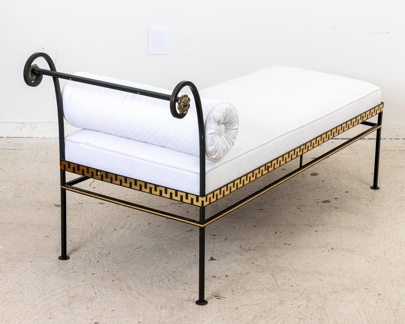Iron Chaise For Sale at 1stDibs