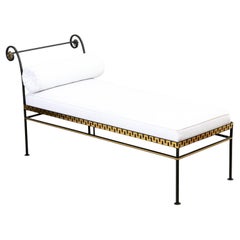 Vintage Iron Chaise