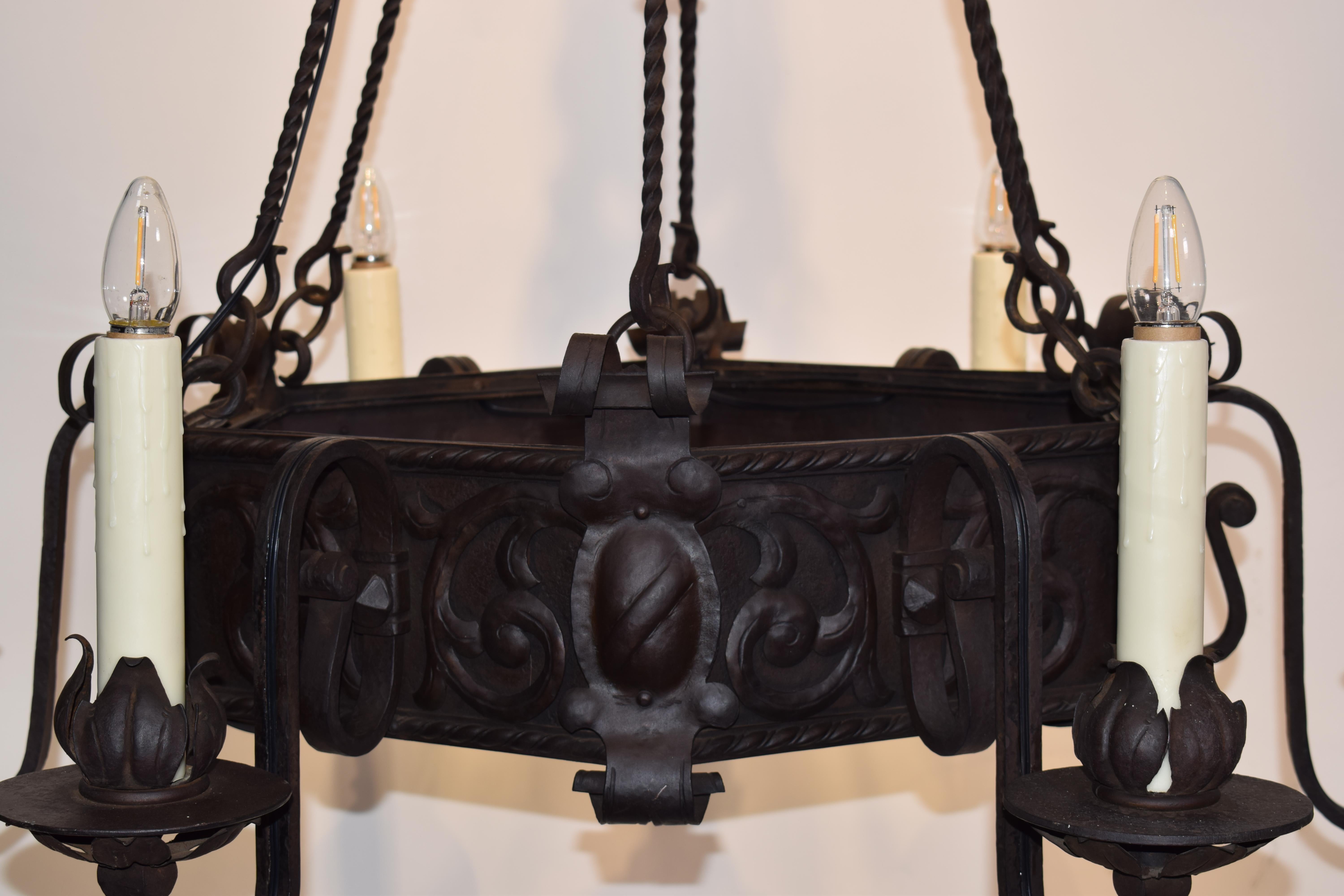 Iron Chandelier For Sale 3