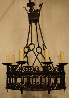 Iron Chandelier
