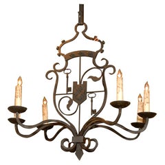 Iron Chandelier