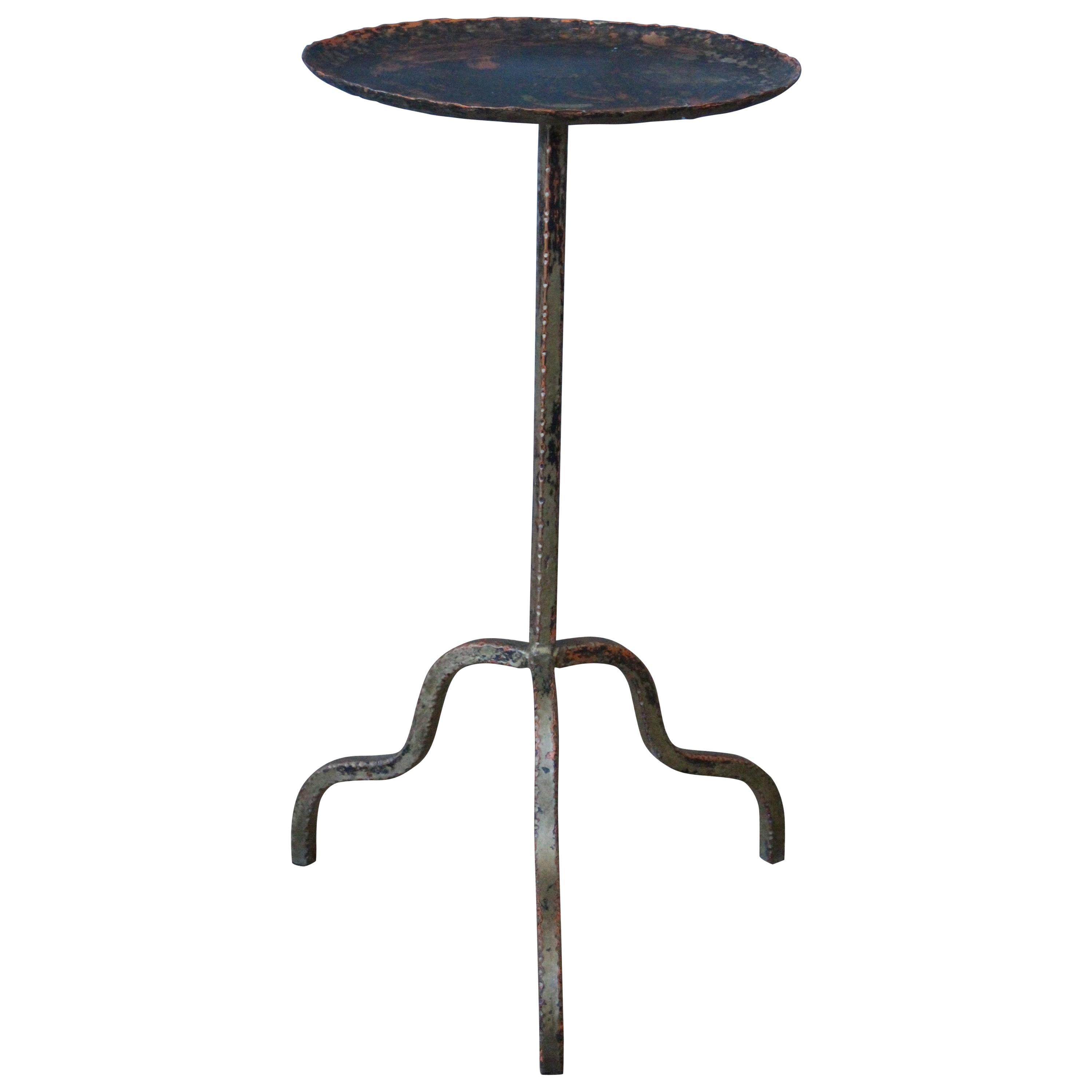Iron Cigarette Table, France, 1950s at 1stDibs
