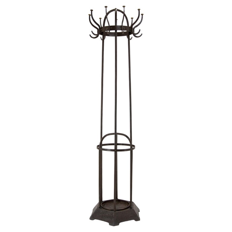 Iron Coat Rack by Koloman Moser, Wiener Werkstatte, 1900s For Sale at 1stDibs