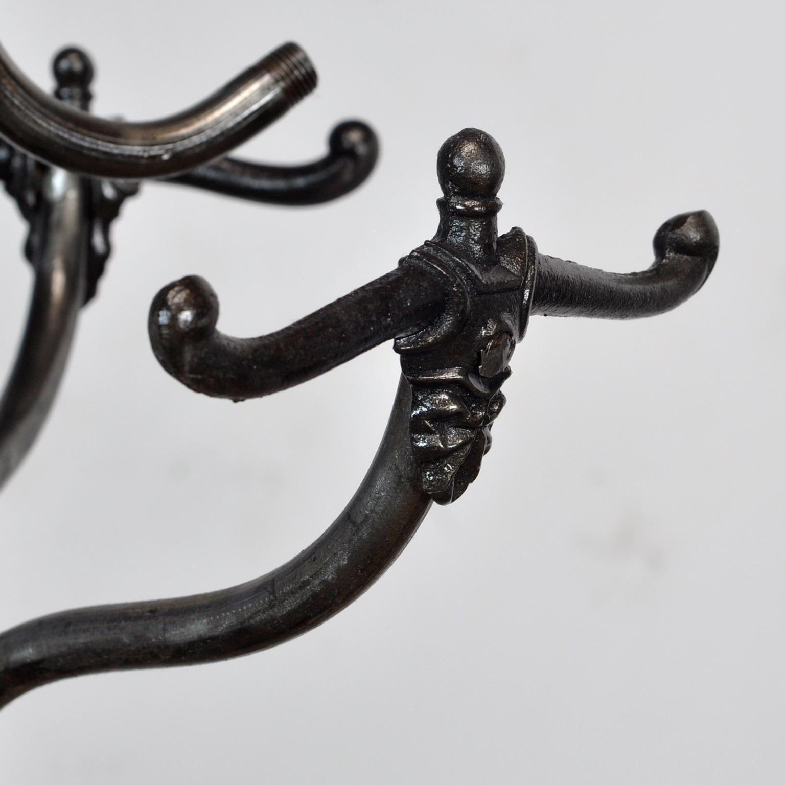 Iron Coatrack, Circa 1920 In Good Condition For Sale In Amsterdam, Noord Holland