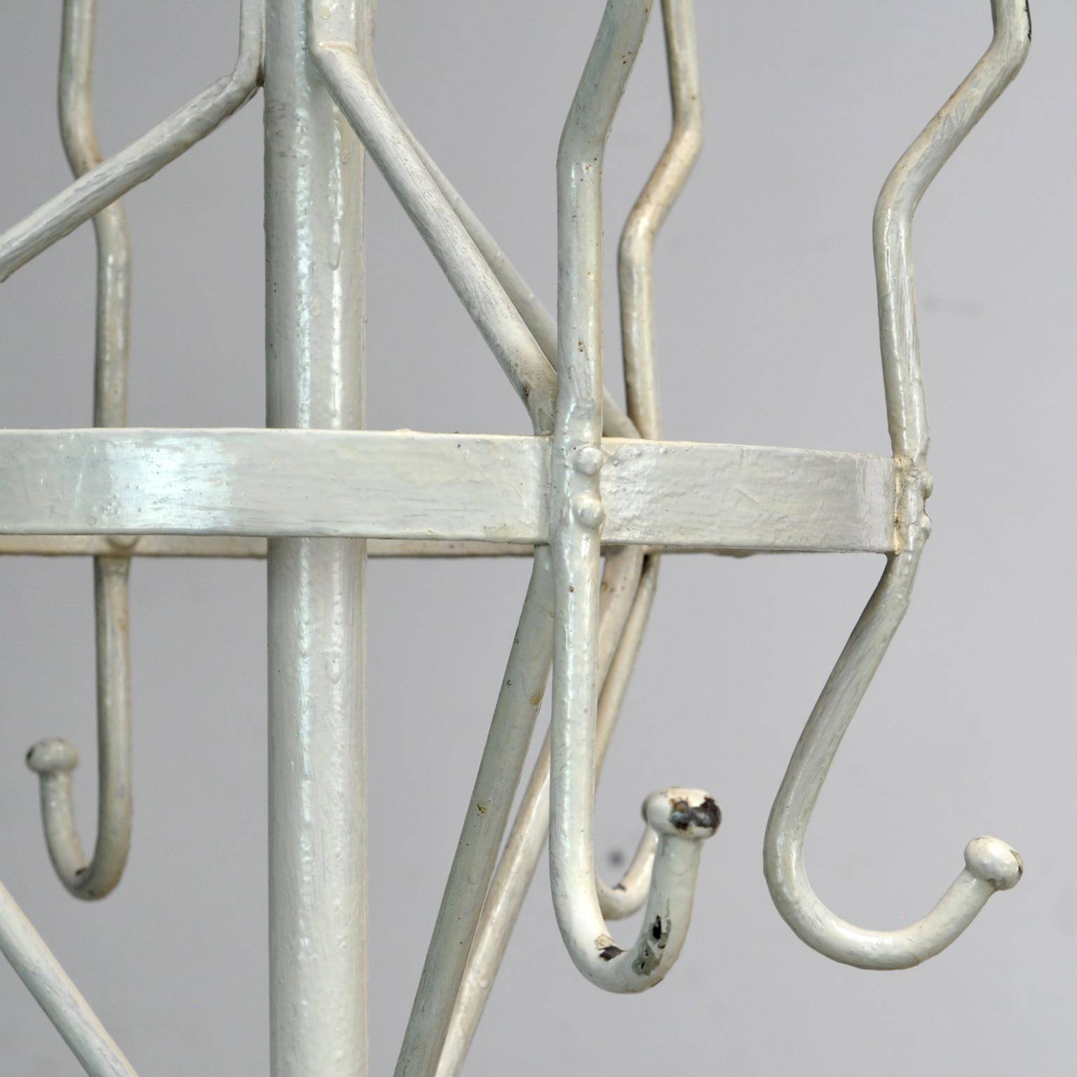 Iron Coatrack, circa 1930 In Good Condition For Sale In Amsterdam, Noord Holland