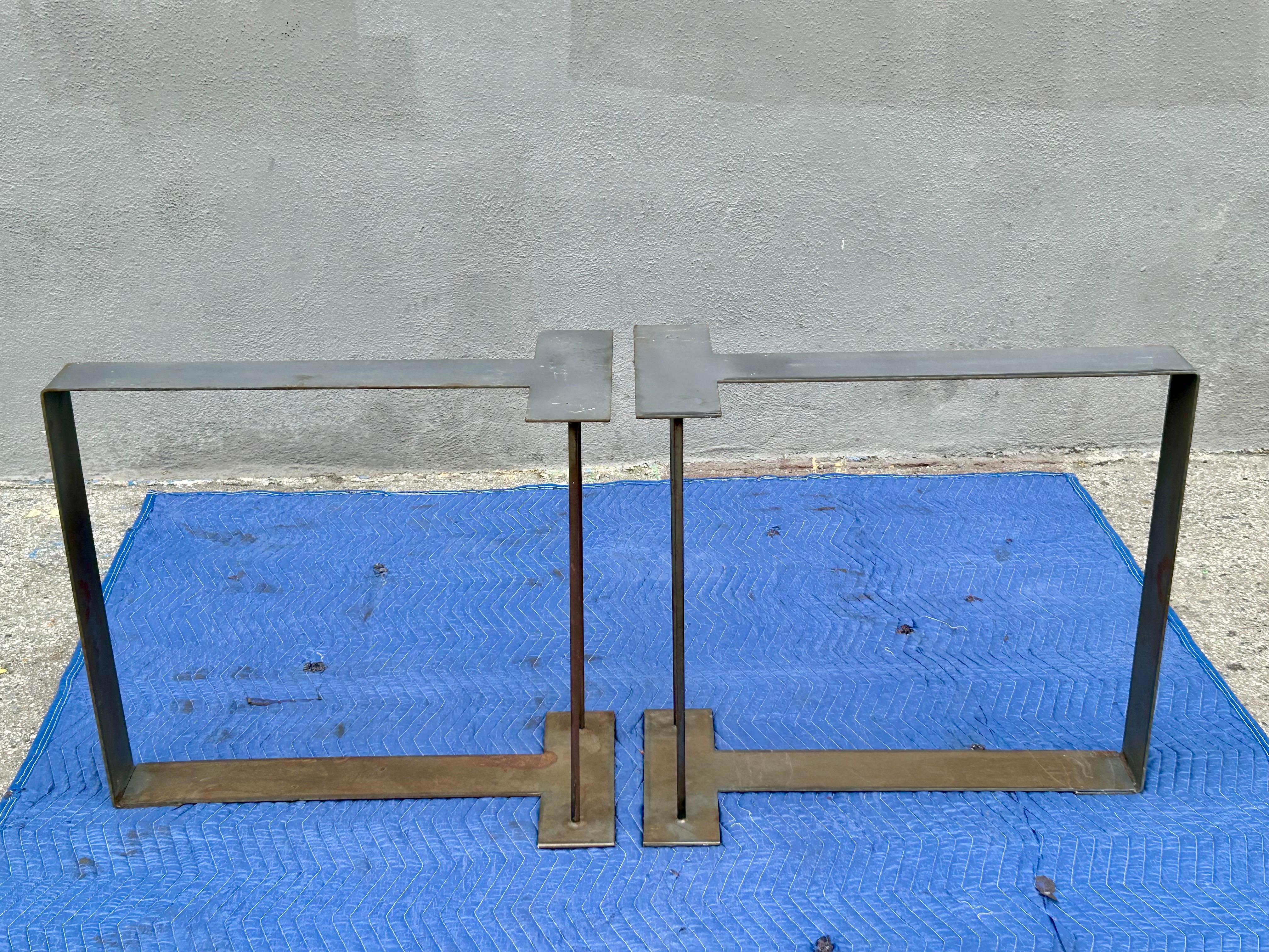 Iron Table Bases for Console, Desk or Dining after Pierre Chareau 10
