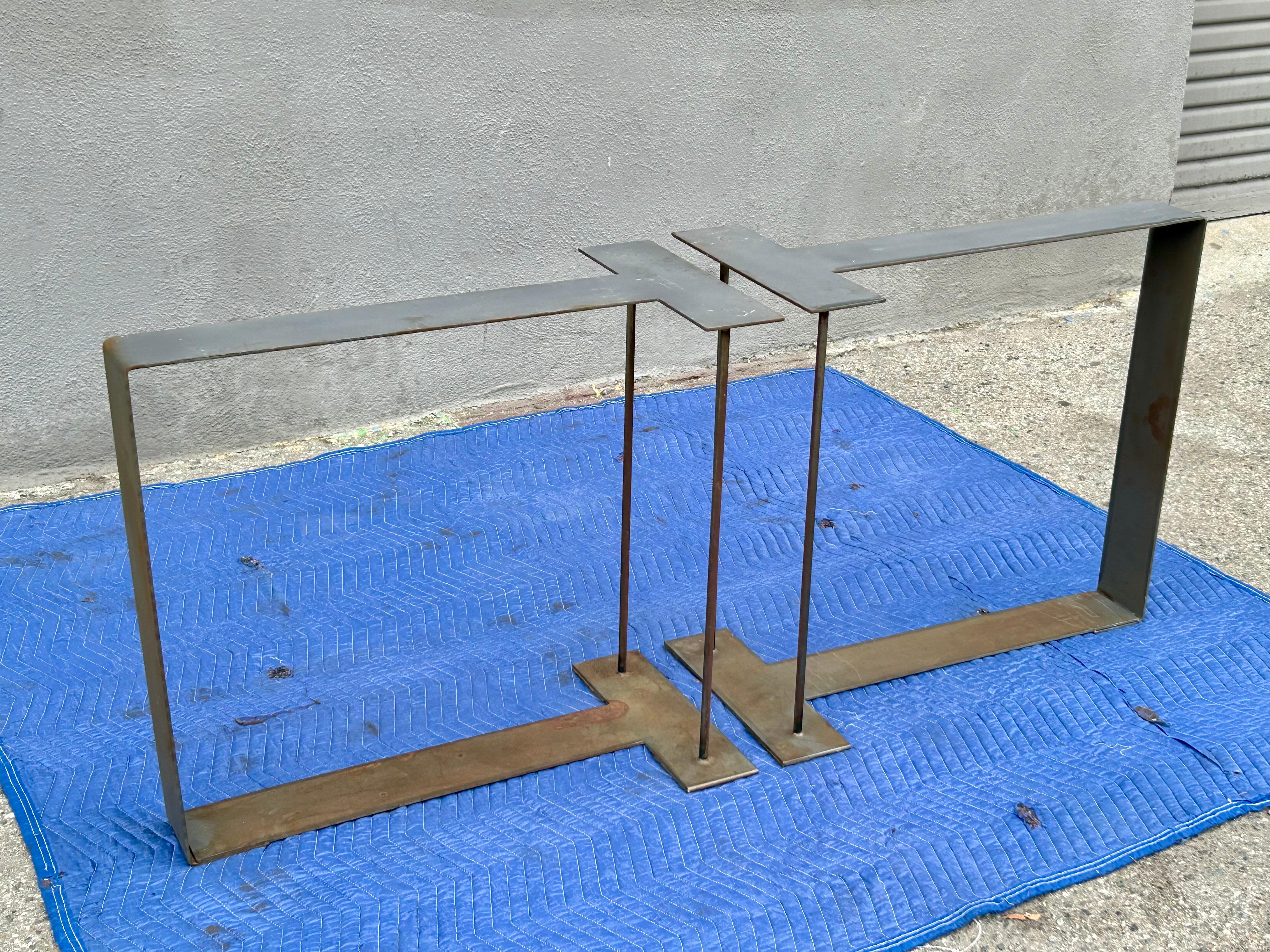 Iron Table Bases for Console, Desk or Dining after Pierre Chareau 12