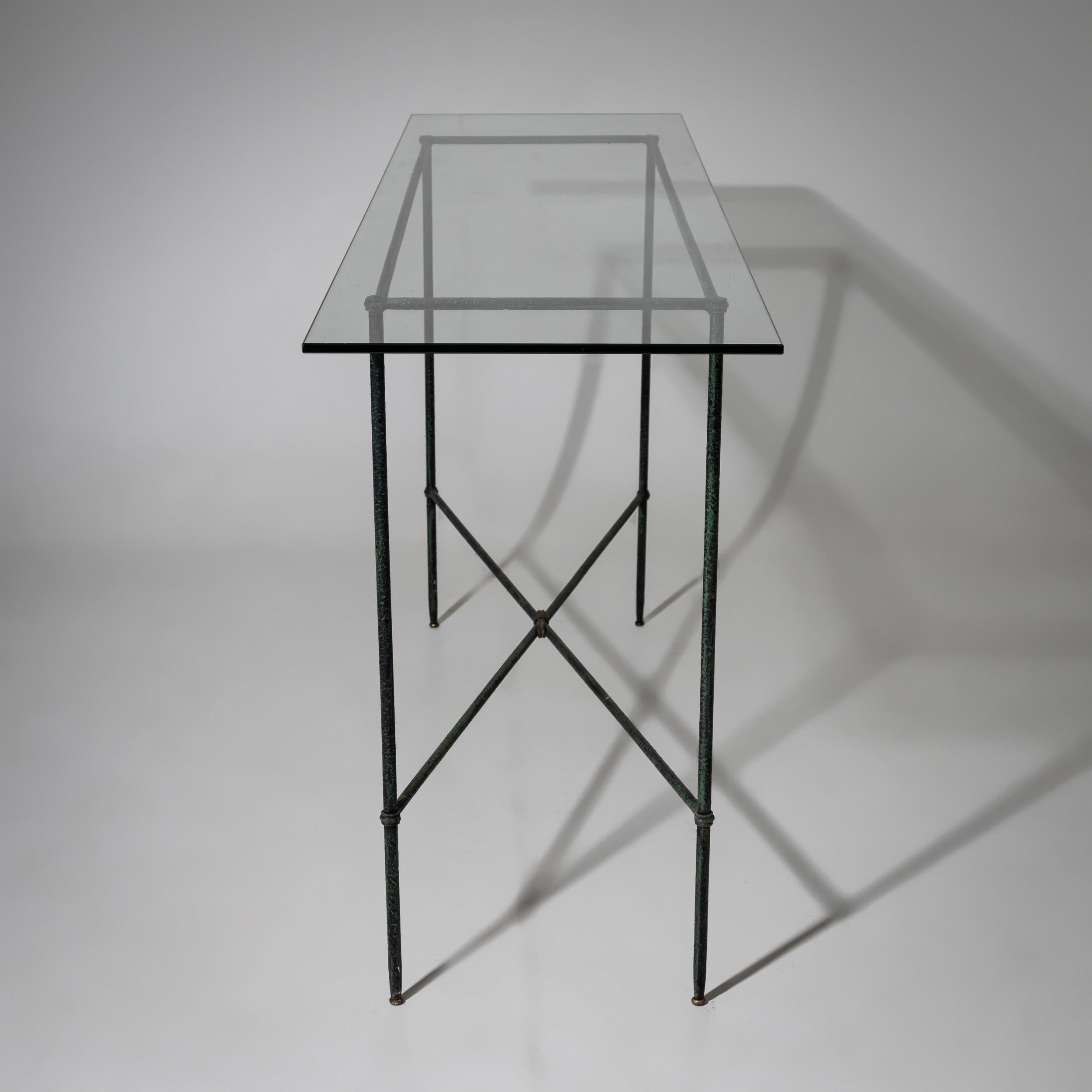 Iron Console Table, Late 20th Century For Sale 3