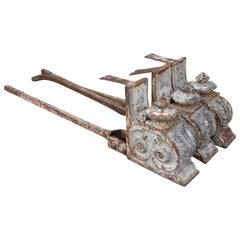 Used Iron Corbels Set, 19th-20th Century