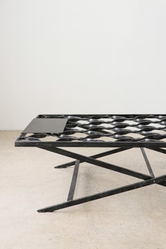 Iron Daybed Brutal Black Wrought Iron Handcrafted