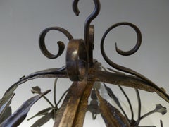 Iron Decorated Office Crown, 19th Century