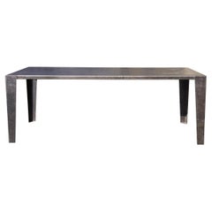 Iron Dining Table, 1980s France