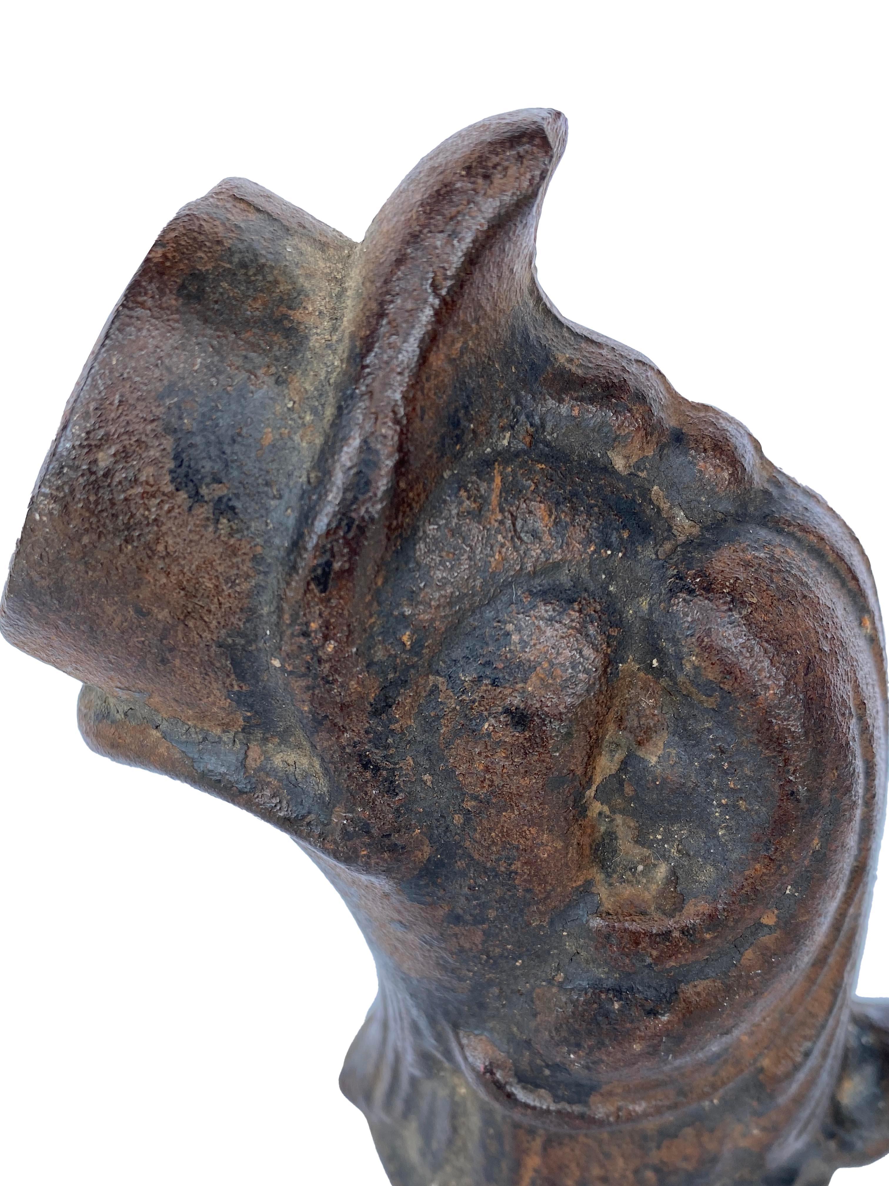 20th Century Iron Duck Shaped Water Fountain Spout For Sale