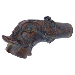 Iron Duck Shaped Water Fountain Spout