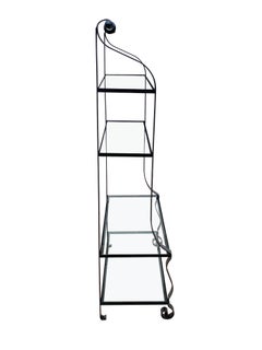 Iron Etagere or Baker's Rack