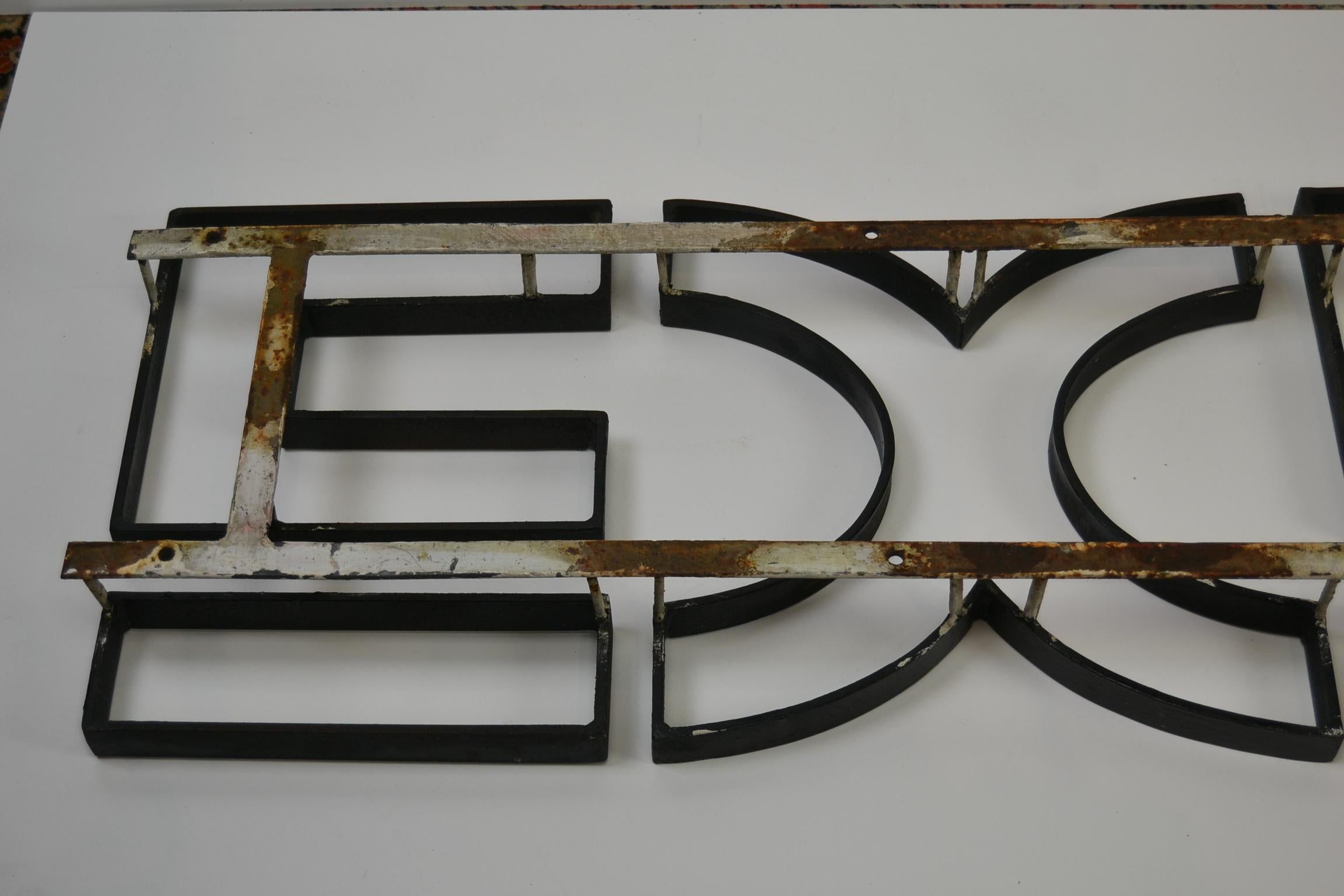 Iron EXPO Sign, 1950s, Belgium 11