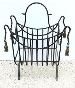 Firewood Log Holder Tassel Design