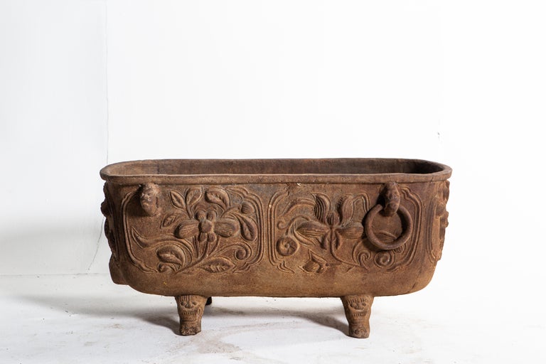 Iron Flower Pot For Sale at 1stdibs