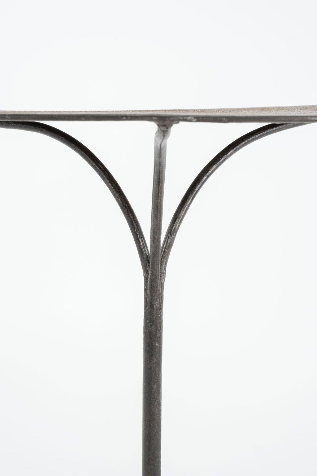 19th Century Iron French Bistro Table For Sale